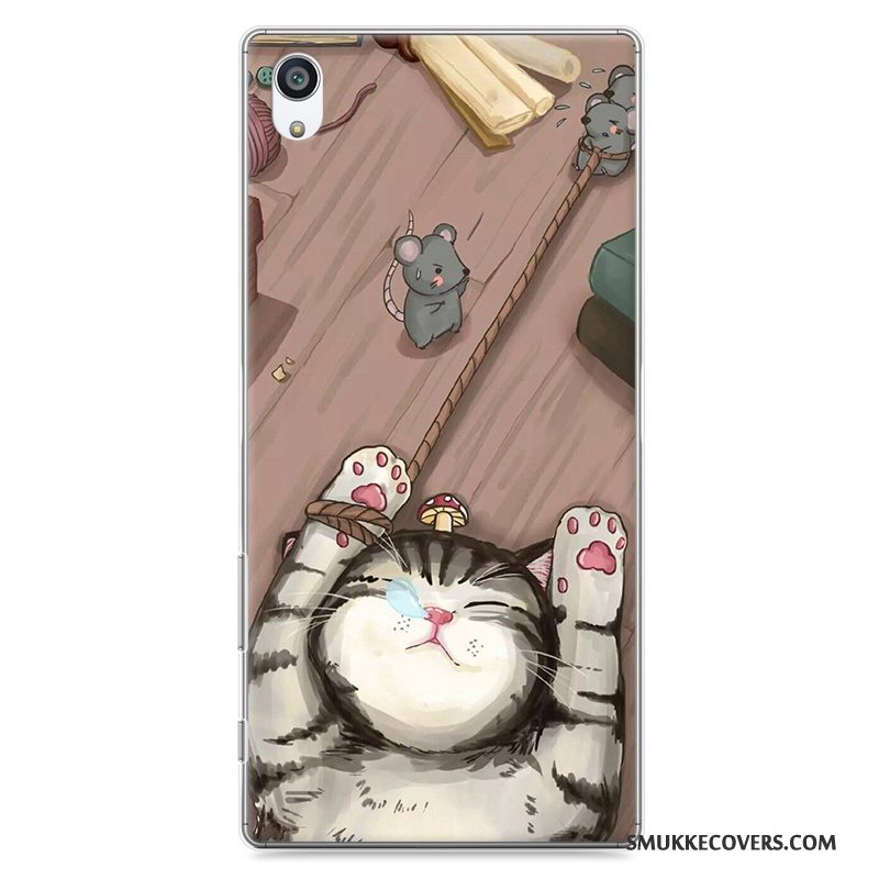 Etui Sony Xperia Z5 Cartoon Anti-fald Telefon, Cover Sony Xperia Z5 Beskyttelse Hård Af Personlighed