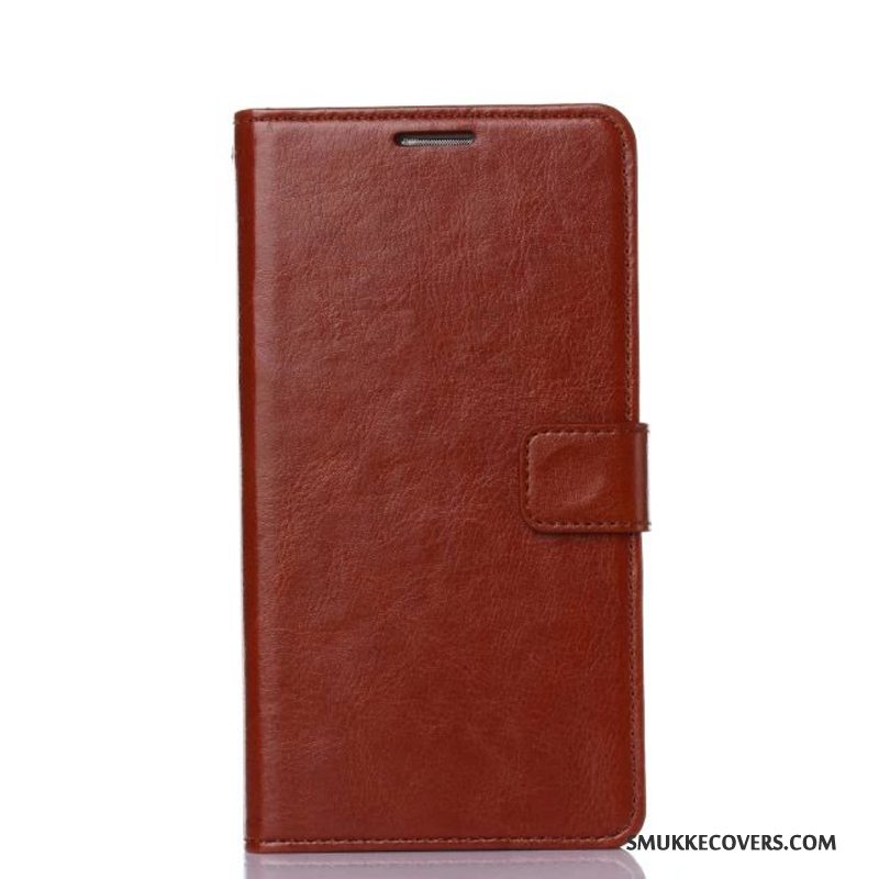 Etui Sony Xperia Z5 Compact Tegnebog Telefonsort, Cover Sony Xperia Z5 Compact Læder