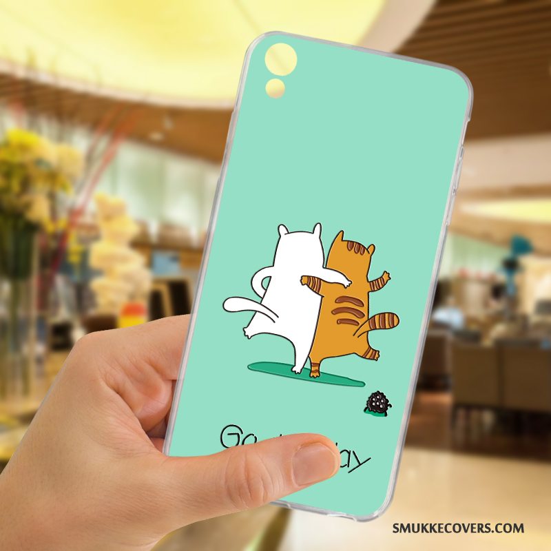 Etui Sony Xperia Z5 Relief Lyseblå Anti-fald, Cover Sony Xperia Z5 Cartoon Smuk Telefon