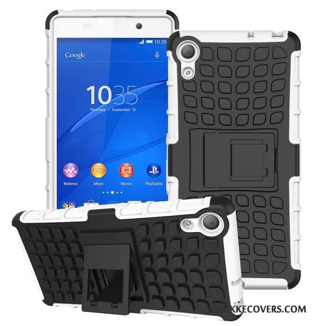 Etui Sony Xperia Z5 Support Anti-fald Blå, Cover Sony Xperia Z5 Beskyttelse