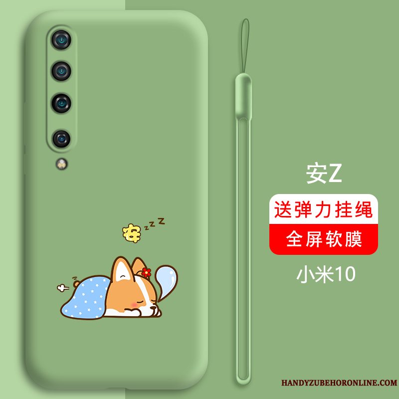 Etui Xiaomi Mi 10 Beskyttelse Af Personlighed High End, Cover Xiaomi Mi 10 Silikone Let Tynd Smuk