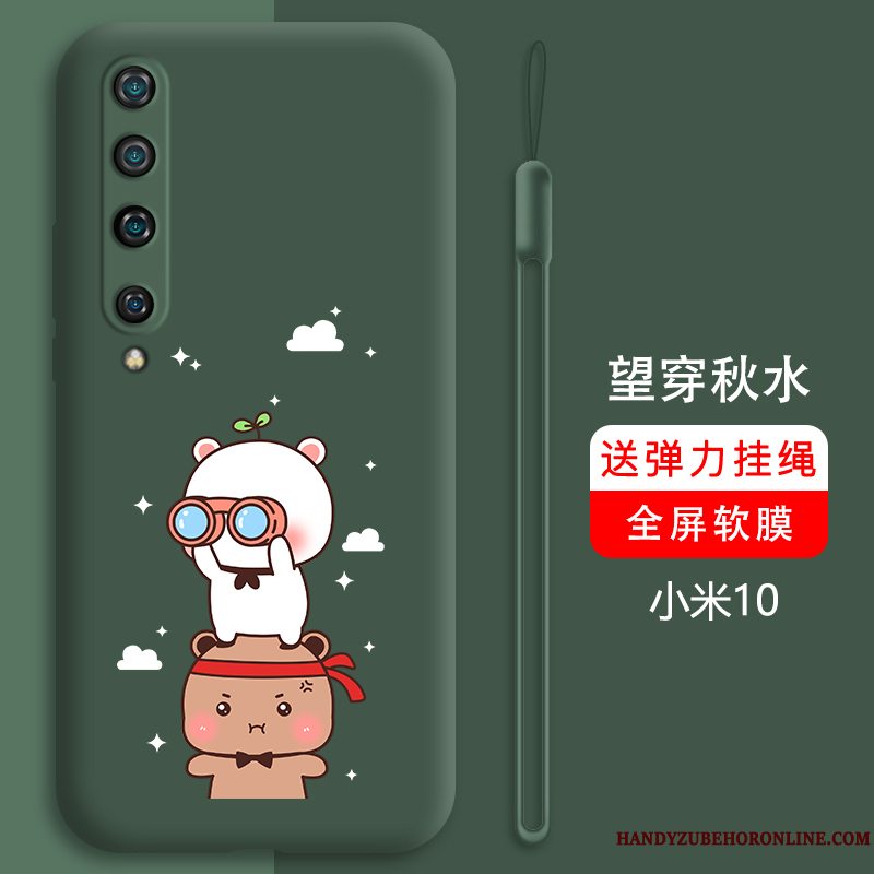 Etui Xiaomi Mi 10 Beskyttelse Af Personlighed High End, Cover Xiaomi Mi 10 Silikone Let Tynd Smuk