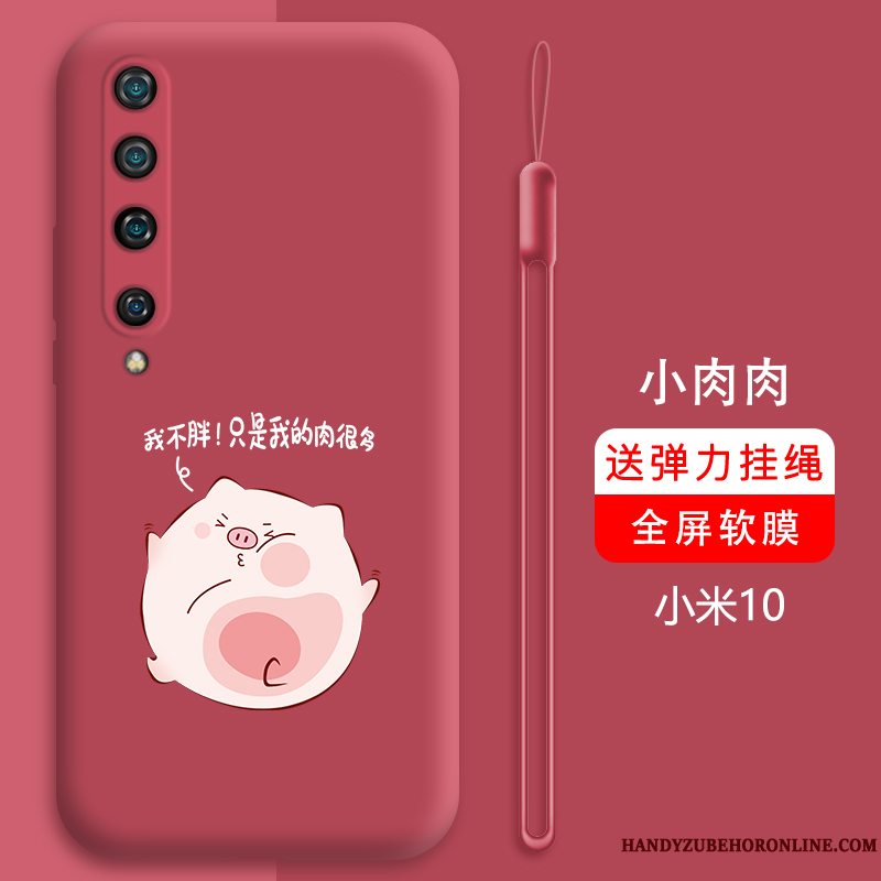 Etui Xiaomi Mi 10 Beskyttelse Af Personlighed High End, Cover Xiaomi Mi 10 Silikone Let Tynd Smuk