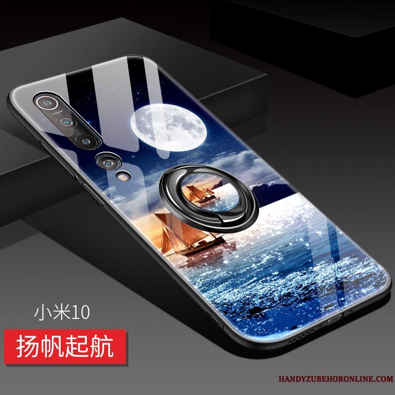 Etui Xiaomi Mi 10 Beskyttelse Lille Sektion Gennemsigtig, Cover Xiaomi Mi 10 Support Telefonaf Personlighed