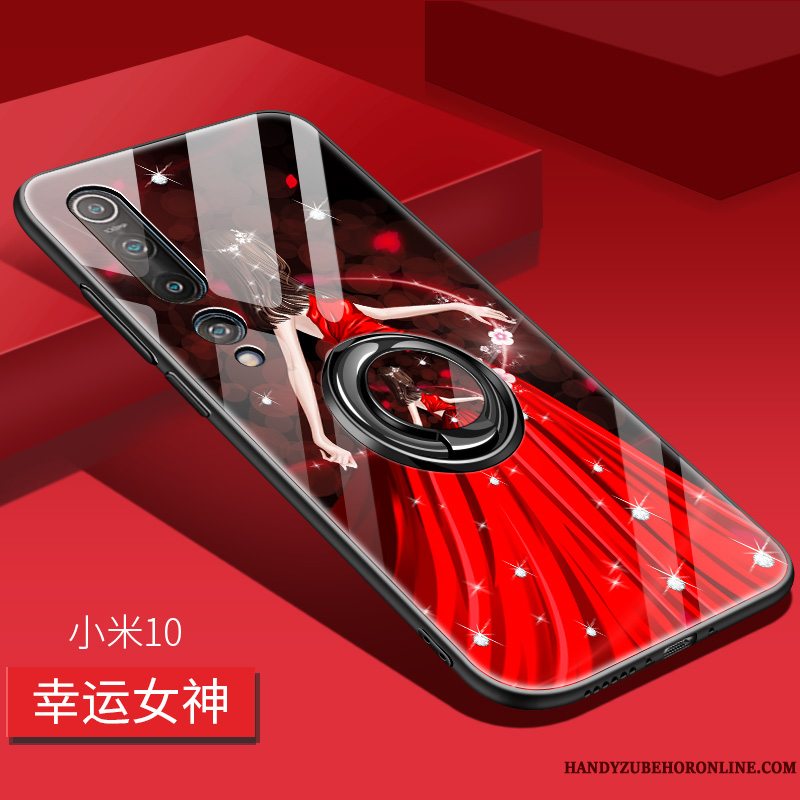 Etui Xiaomi Mi 10 Beskyttelse Lille Sektion Gennemsigtig, Cover Xiaomi Mi 10 Support Telefonaf Personlighed