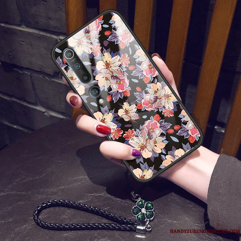 Etui Xiaomi Mi 10 Beskyttelse Telefonalmindelig Solsikke, Cover Xiaomi Mi 10 Vintage Anti-fald Kunst