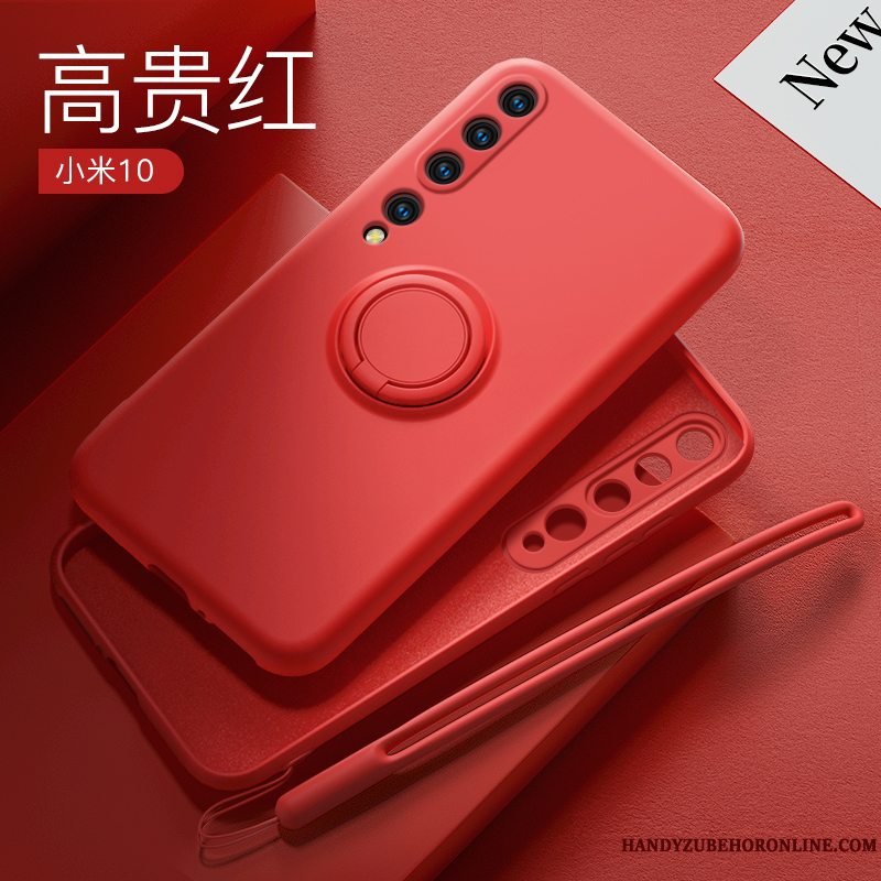 Etui Xiaomi Mi 10 Blød Anti-fald Tynd, Cover Xiaomi Mi 10 Beskyttelse Hærdning Lille Sektion