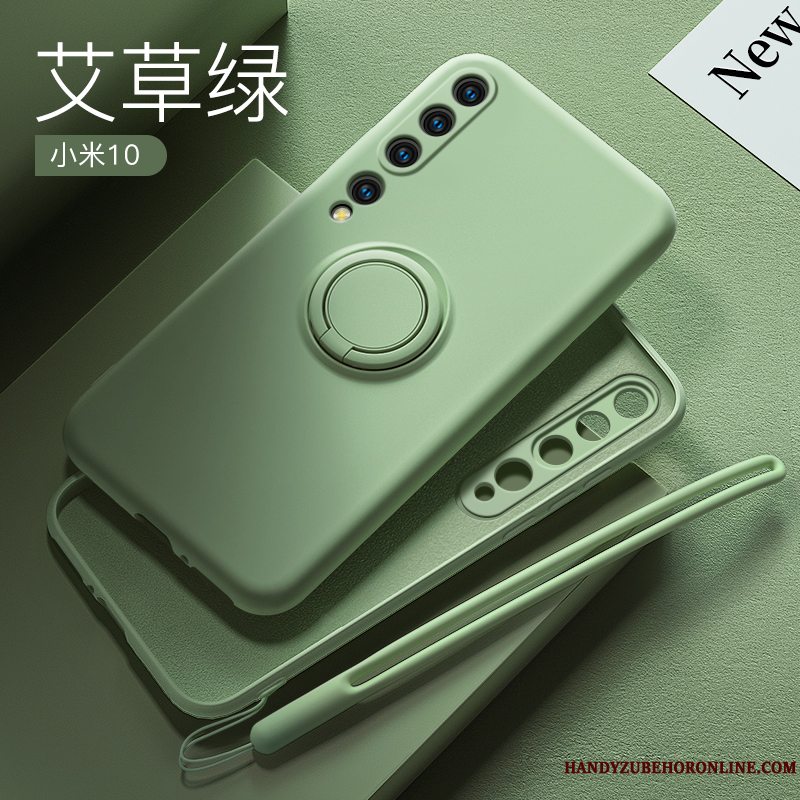 Etui Xiaomi Mi 10 Blød Anti-fald Tynd, Cover Xiaomi Mi 10 Beskyttelse Hærdning Lille Sektion