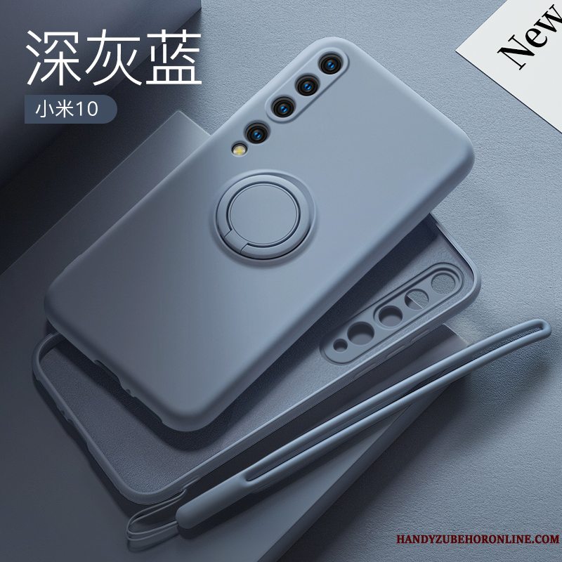 Etui Xiaomi Mi 10 Blød Anti-fald Tynd, Cover Xiaomi Mi 10 Beskyttelse Hærdning Lille Sektion