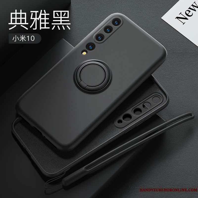 Etui Xiaomi Mi 10 Blød Anti-fald Tynd, Cover Xiaomi Mi 10 Beskyttelse Hærdning Lille Sektion