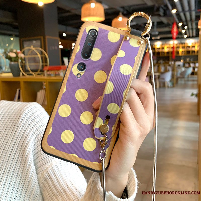 Etui Xiaomi Mi 10 Blød Telefonfrisk, Cover Xiaomi Mi 10 Rød Af Personlighed