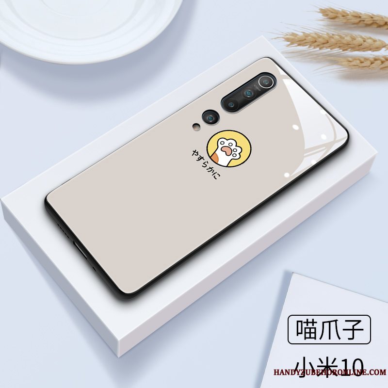 Etui Xiaomi Mi 10 Cartoon Elskeren Trendy, Cover Xiaomi Mi 10 Blød Ny Kat