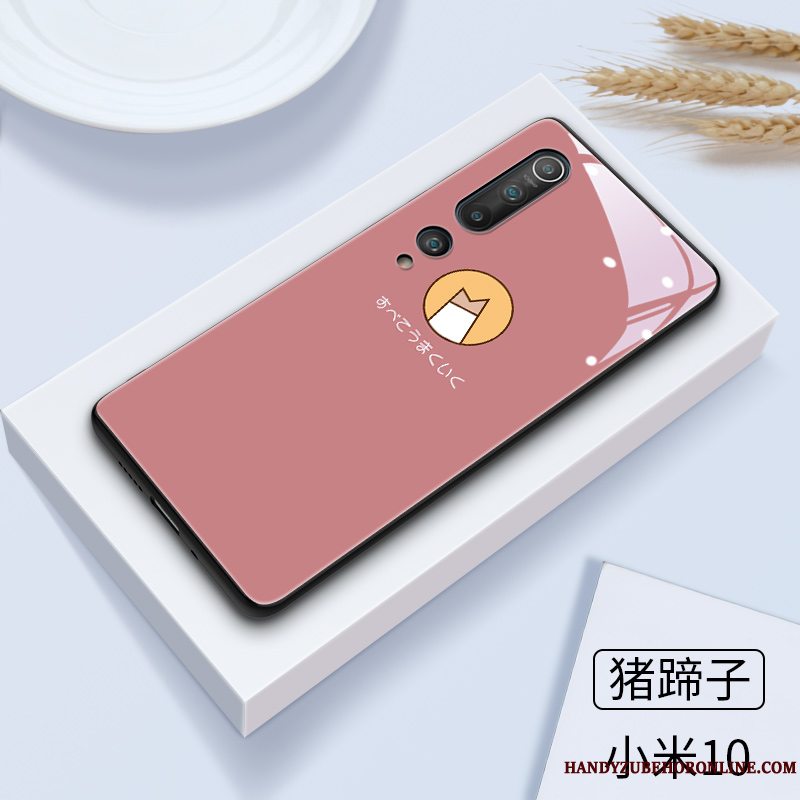 Etui Xiaomi Mi 10 Cartoon Elskeren Trendy, Cover Xiaomi Mi 10 Blød Ny Kat