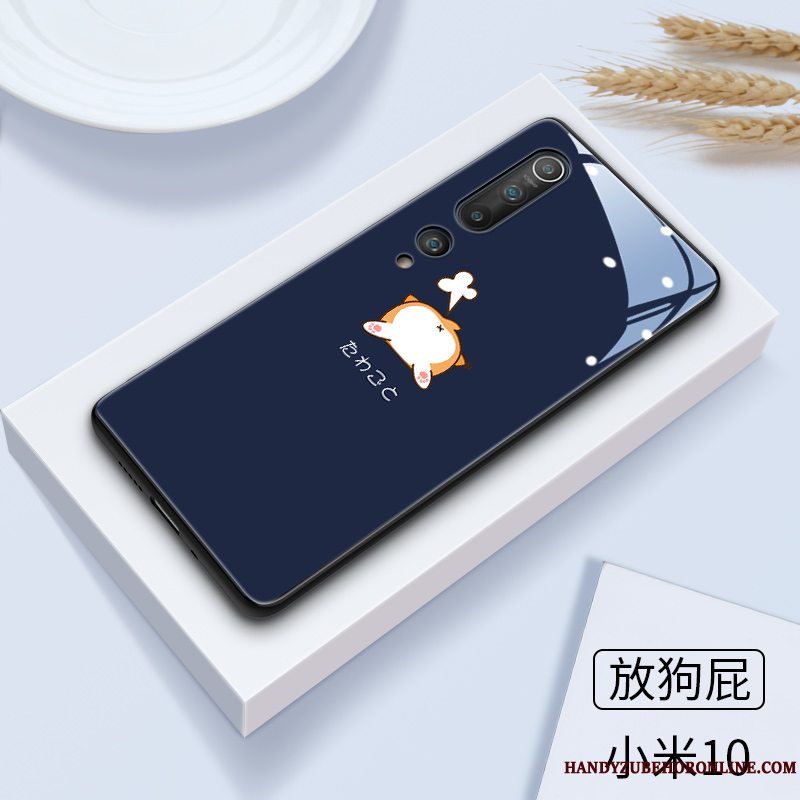 Etui Xiaomi Mi 10 Cartoon Elskeren Trendy, Cover Xiaomi Mi 10 Blød Ny Kat