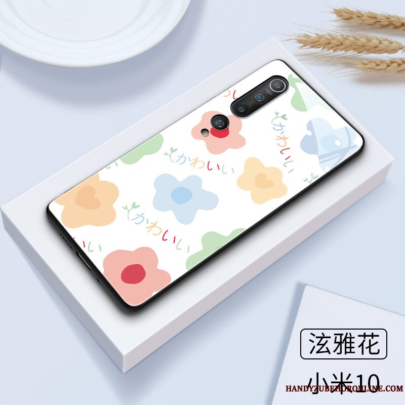 Etui Xiaomi Mi 10 Cartoon Elskeren Trendy, Cover Xiaomi Mi 10 Blød Ny Kat