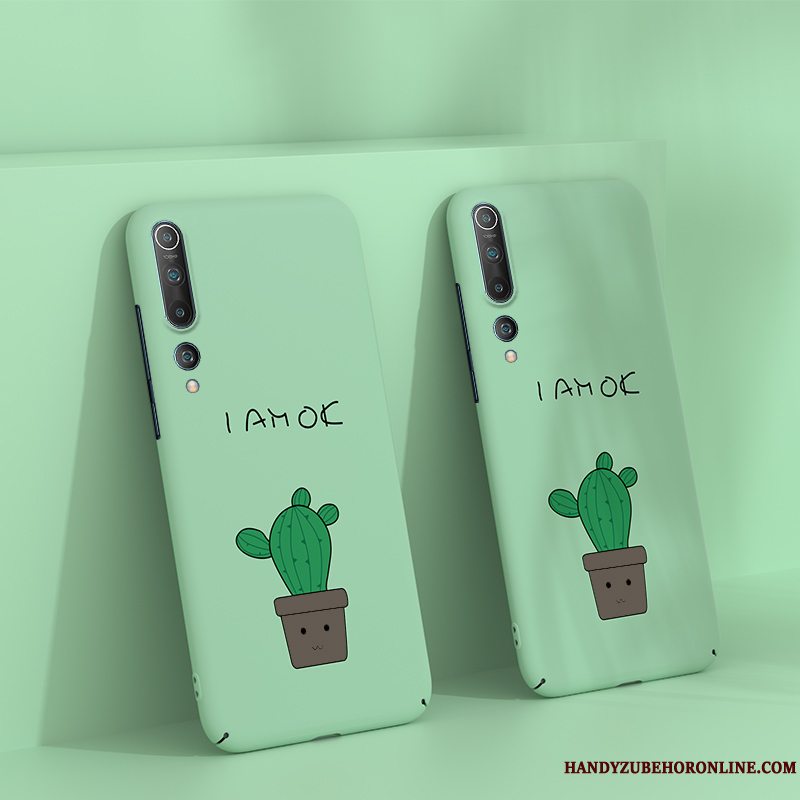 Etui Xiaomi Mi 10 Cartoon Tynd Anti-fald, Cover Xiaomi Mi 10 Kreativ Lille Sektion Hård