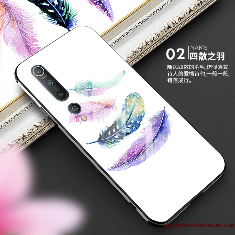 Etui Xiaomi Mi 10 Kreativ Trendy Lille Sektion, Cover Xiaomi Mi 10 Tasker Ny Anti-fald