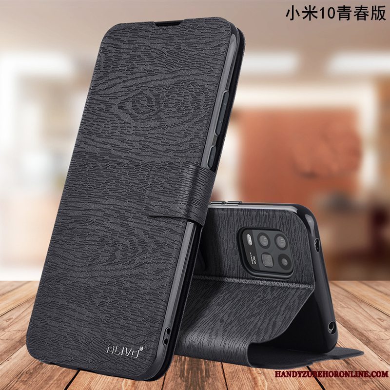 Etui Xiaomi Mi 10 Lite Tasker Anti-fald Lille Sektion, Cover Xiaomi Mi 10 Lite Blød Rød Ungdom