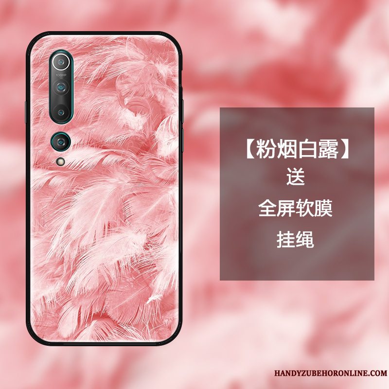 Etui Xiaomi Mi 10 Luksus Net Red Af Personlighed, Cover Xiaomi Mi 10 Mode Glas Lille Sektion