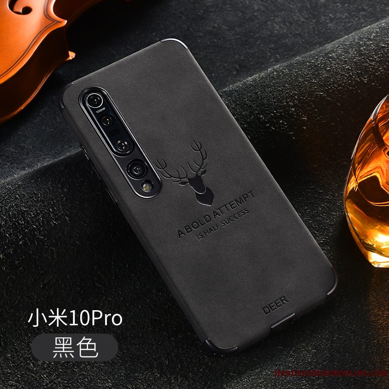 Etui Xiaomi Mi 10 Pro Blød Kvalitet Trend, Cover Xiaomi Mi 10 Pro Mode Lille Sektion Telefon