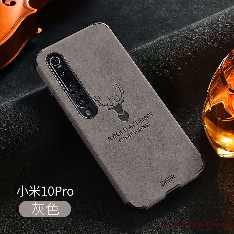 Etui Xiaomi Mi 10 Pro Blød Kvalitet Trend, Cover Xiaomi Mi 10 Pro Mode Lille Sektion Telefon