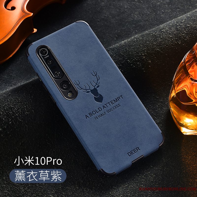 Etui Xiaomi Mi 10 Pro Blød Kvalitet Trend, Cover Xiaomi Mi 10 Pro Mode Lille Sektion Telefon