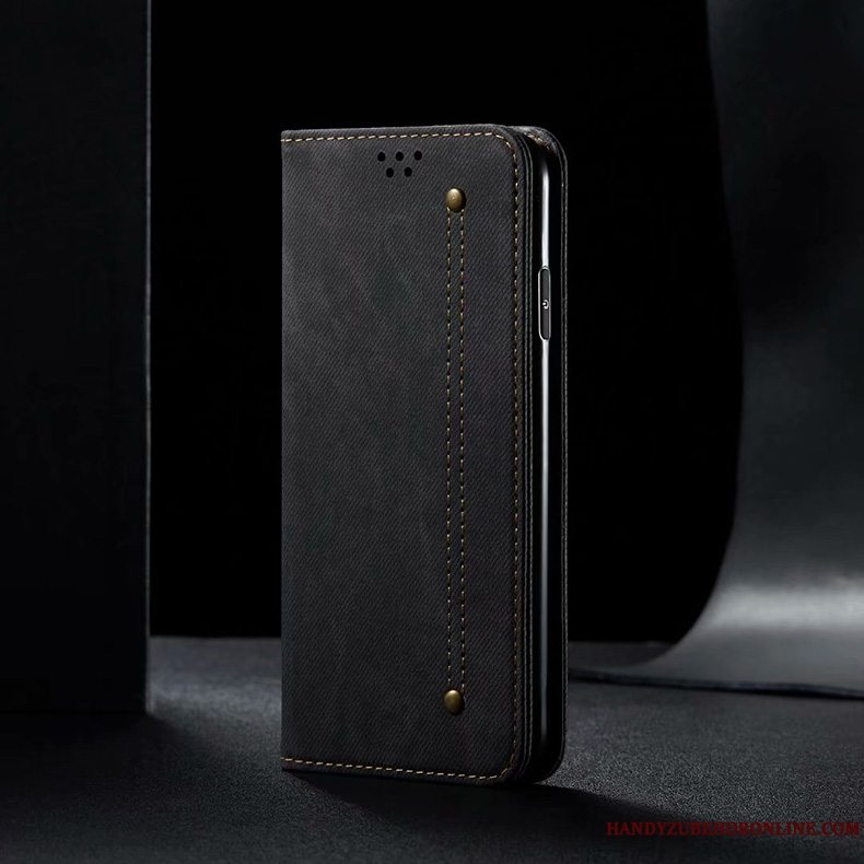 Etui Xiaomi Mi 10 Pro Folio Anti-fald Lille Sektion, Cover Xiaomi Mi 10 Pro Læder Simple Telefon