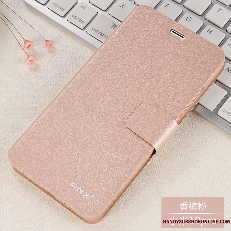 Etui Xiaomi Mi 10 Pro Folio Hvid Telefon, Cover Xiaomi Mi 10 Pro Tasker Anti-fald Lille Sektion