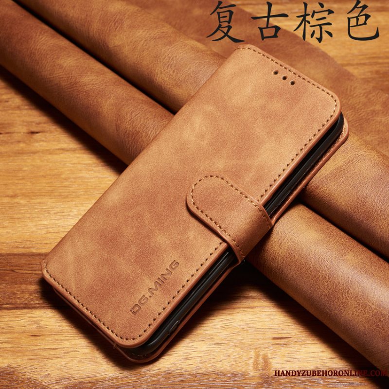 Etui Xiaomi Mi 10 Pro Læder Business Anti-fald, Cover Xiaomi Mi 10 Pro Blød Trend Telefon