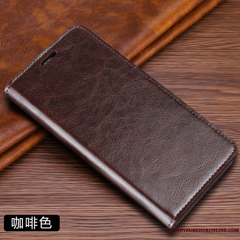 Etui Xiaomi Mi 10 Pro Læder Telefonfold, Cover Xiaomi Mi 10 Pro Folio Lille Sektion Rød