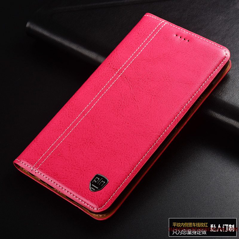 Etui Xiaomi Mi 10 Pro Mode Business Anti-fald, Cover Xiaomi Mi 10 Pro Tasker Telefonlyserød