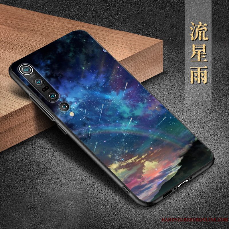 Etui Xiaomi Mi 10 Pro Silikone Telefontrend, Cover Xiaomi Mi 10 Pro Beskyttelse Lille Sektion Anti-fald