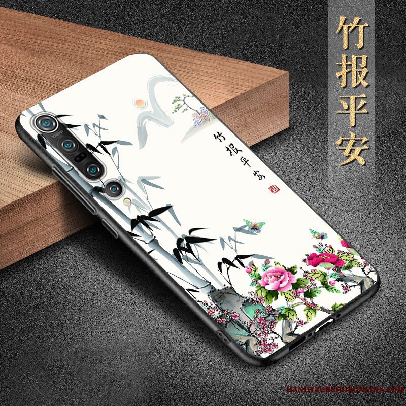 Etui Xiaomi Mi 10 Pro Silikone Telefontrend, Cover Xiaomi Mi 10 Pro Beskyttelse Lille Sektion Anti-fald