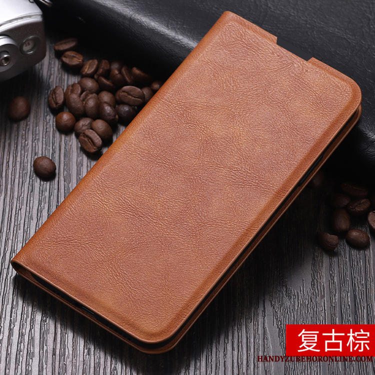 Etui Xiaomi Mi 10 Pro Tasker Simple Blå, Cover Xiaomi Mi 10 Pro Folio Lille Sektion Kort