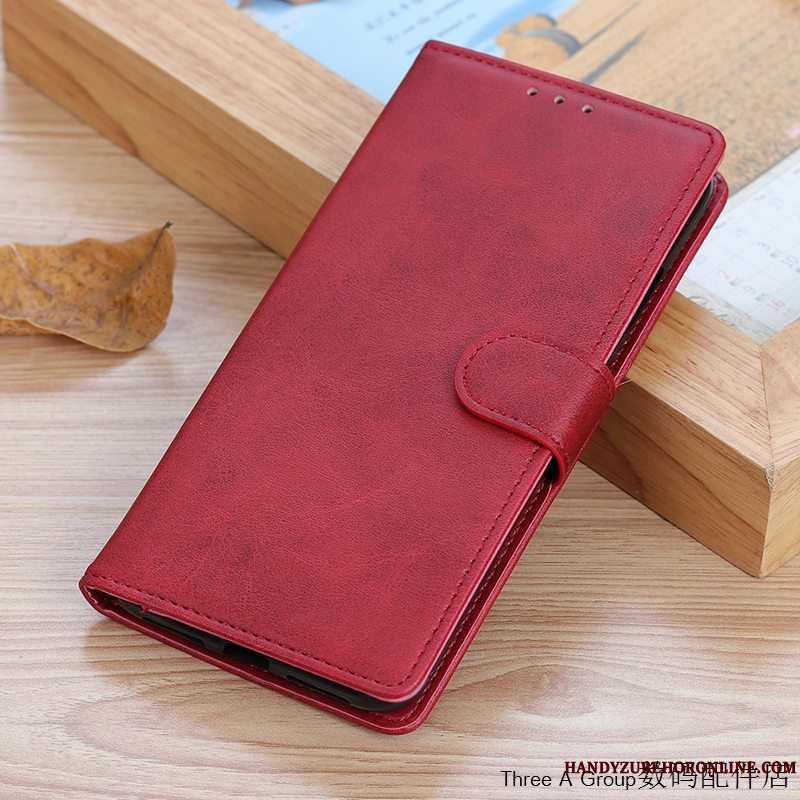 Etui Xiaomi Mi 10 Pro Vintage Business Lille Sektion, Cover Xiaomi Mi 10 Pro Folio Telefonkort