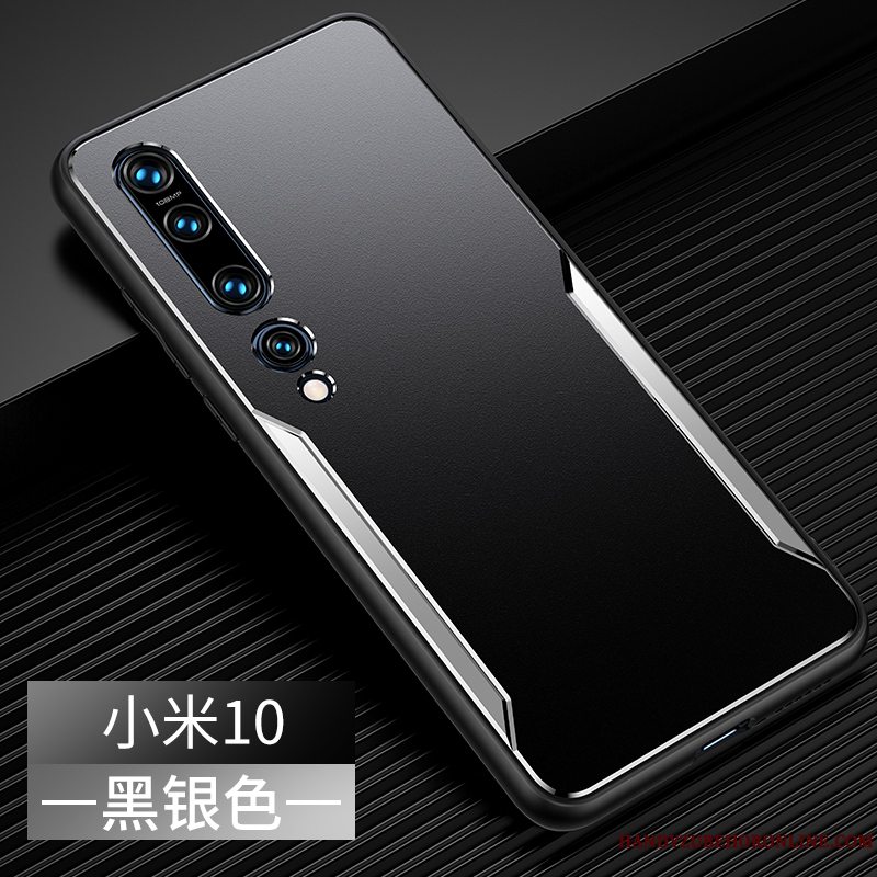 Etui Xiaomi Mi 10 Silikone Nubuck Tynd, Cover Xiaomi Mi 10 Kreativ Legering Af Personlighed