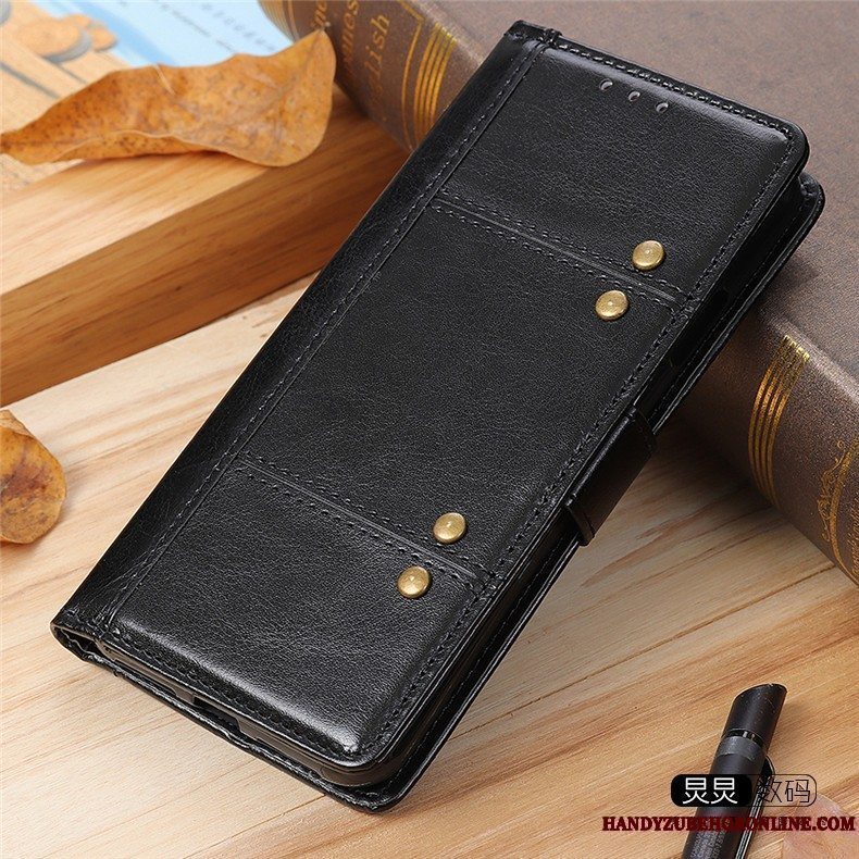 Etui Xiaomi Mi Note 10 Lite Folio Ungdom Grøn, Cover Xiaomi Mi Note 10 Lite Læder Lille Sektion Telefon