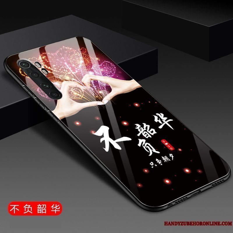 Etui Xiaomi Mi Note 10 Lite Tasker Anti-fald Glas, Cover Xiaomi Mi Note 10 Lite Beskyttelse Lille Sektion Telefon