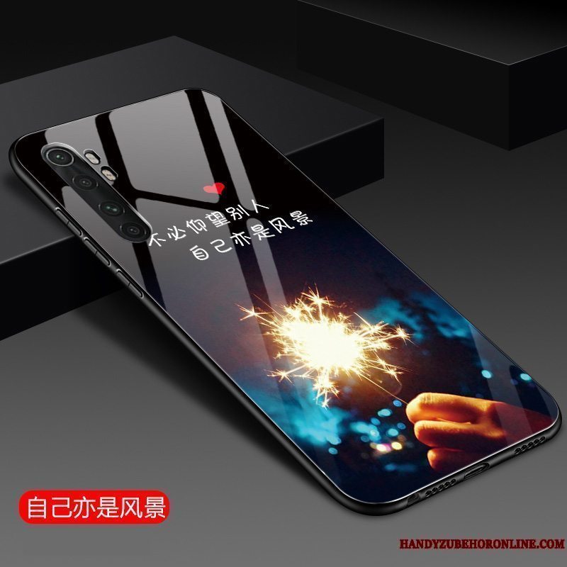 Etui Xiaomi Mi Note 10 Lite Tasker Anti-fald Glas, Cover Xiaomi Mi Note 10 Lite Beskyttelse Lille Sektion Telefon
