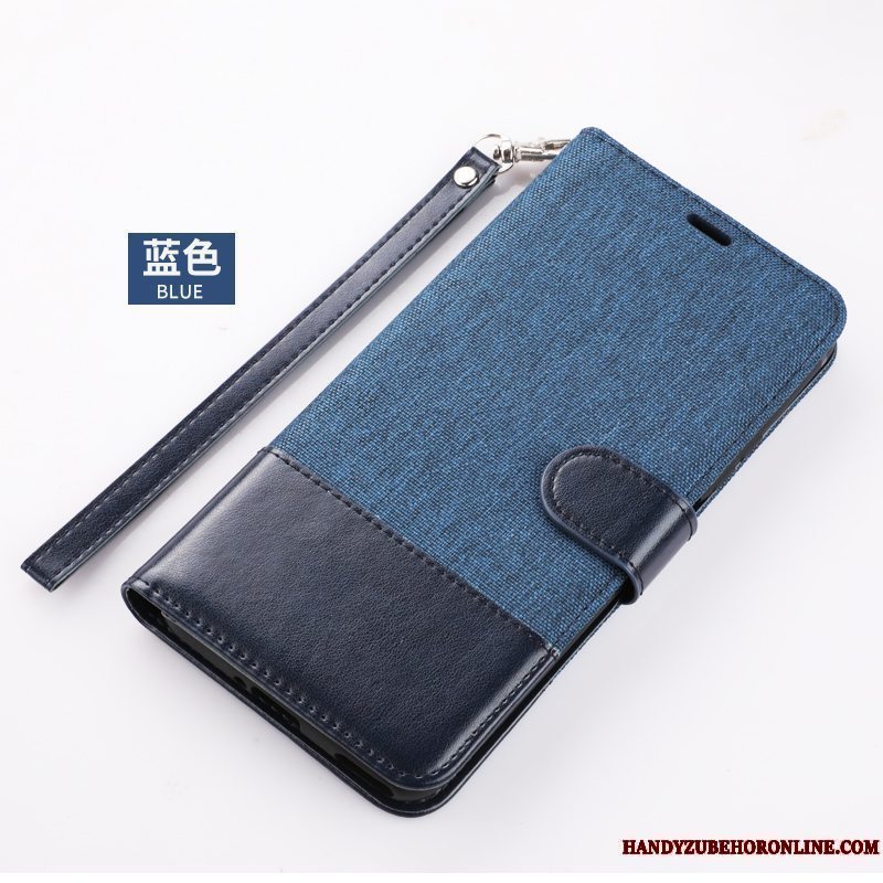 Etui Xiaomi Mi Note 10 Lite Tasker Lille Sektion Kort, Cover Xiaomi Mi Note 10 Lite Folio Anti-fald Telefon