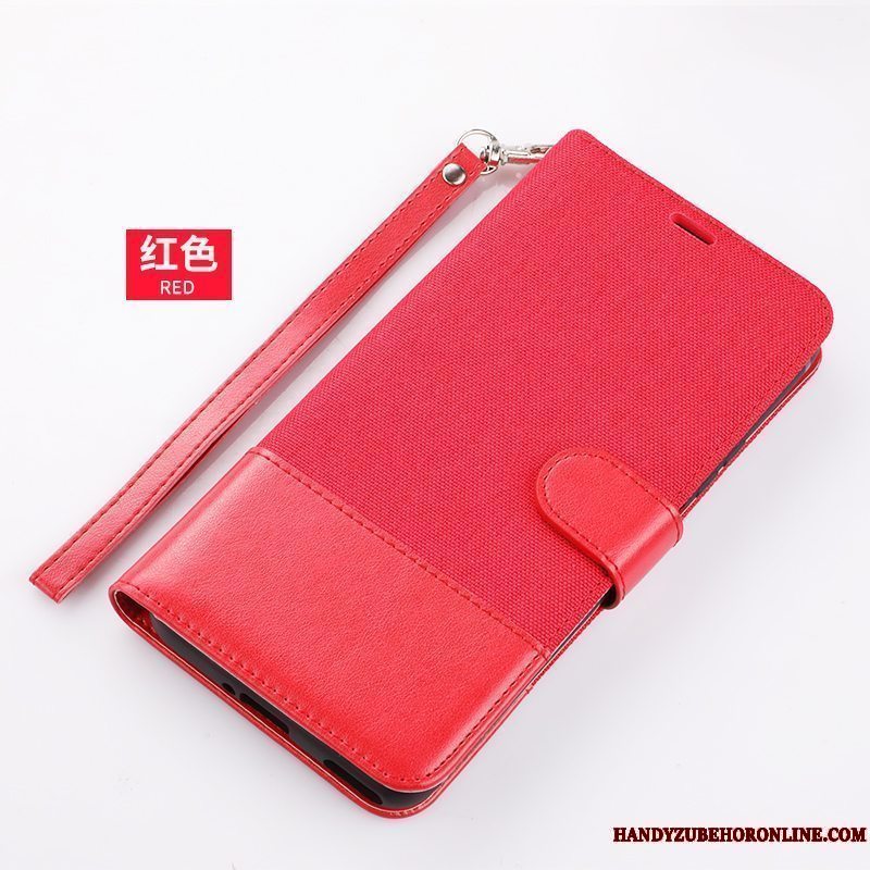 Etui Xiaomi Mi Note 10 Lite Tasker Lille Sektion Kort, Cover Xiaomi Mi Note 10 Lite Folio Anti-fald Telefon