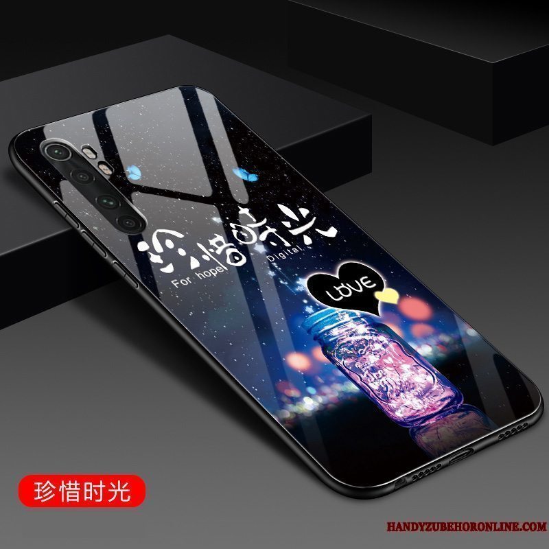 Etui Xiaomi Mi Note 10 Lite Tasker Lille Sektion Telefon, Cover Xiaomi Mi Note 10 Lite Beskyttelse Glas Hård