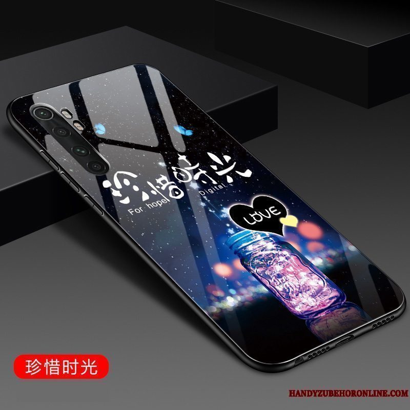 Etui Xiaomi Mi Note 10 Lite Tasker Lille Sektion Telefon, Cover Xiaomi Mi Note 10 Lite Beskyttelse Glas Hård