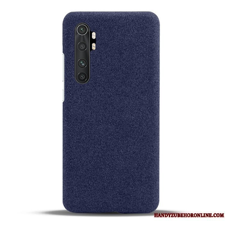 Etui Xiaomi Mi Note 10 Lite Tasker Lærred Af Personlighed, Cover Xiaomi Mi Note 10 Lite Læder Kort Ungdom