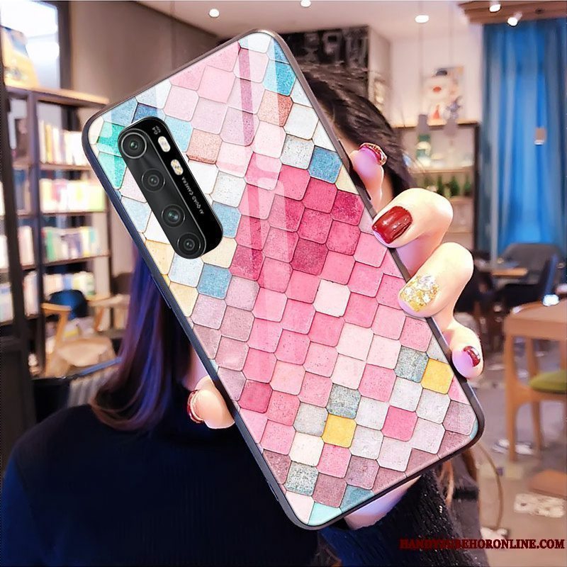 Etui Xiaomi Mi Note 10 Lite Tasker Telefontilpas, Cover Xiaomi Mi Note 10 Lite Mønster Lille Sektion