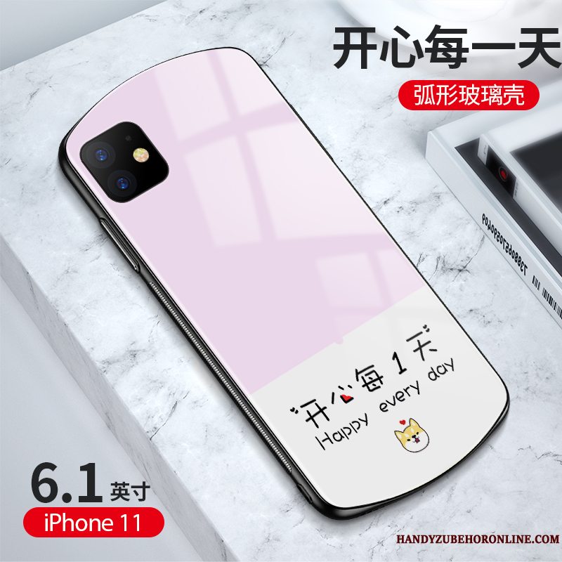 Etui iPhone 11 Beskyttelse Anti-fald Omgang, Cover iPhone 11 Elskeren Grøn