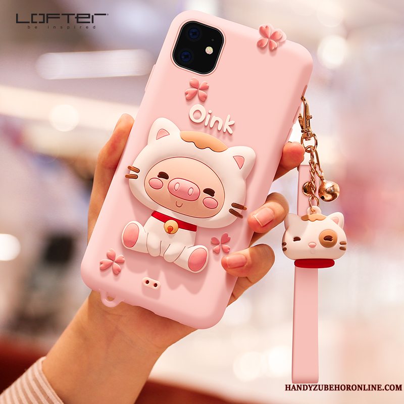 Etui iPhone 11 Cartoon Anti-fald Telefon, Cover iPhone 11 Blød Ny Smuk