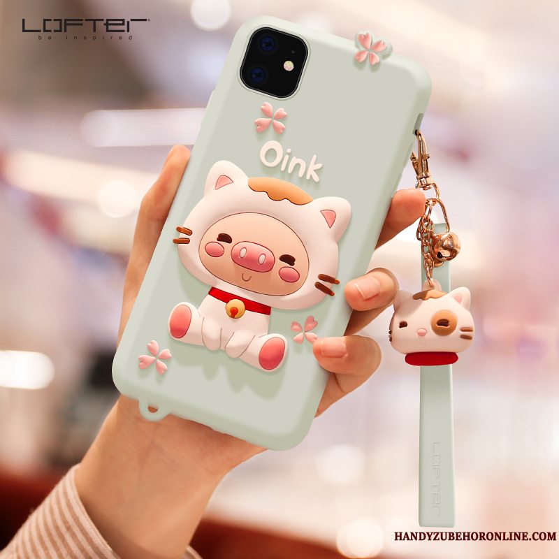 Etui iPhone 11 Cartoon Anti-fald Telefon, Cover iPhone 11 Blød Ny Smuk