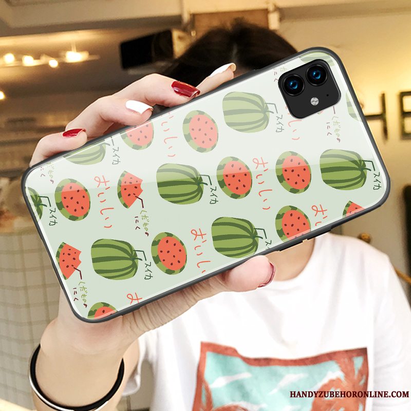 Etui iPhone 11 Cartoon Elskeren Smuk, Cover iPhone 11 Kreativ Af Personlighed Glas