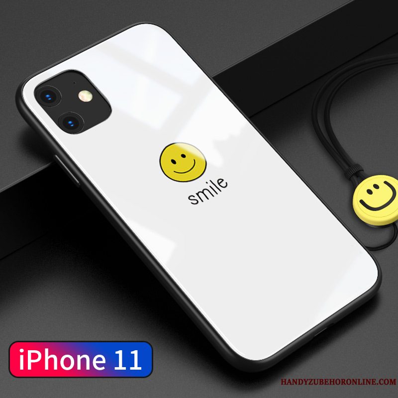 Etui iPhone 11 Cartoon Smiley Elskeren, Cover iPhone 11 Tasker Simple Kærlighed